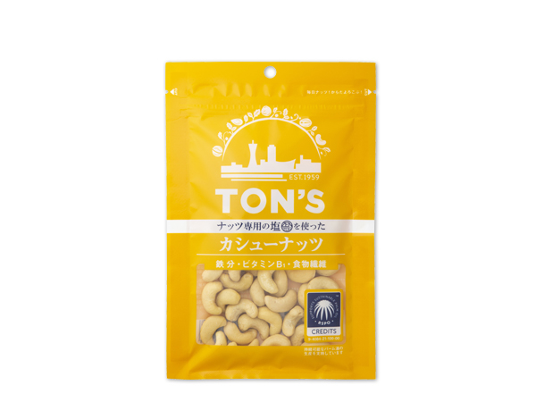 TON'S カシューナッツ 85g | ナッツの情報サイト Ton's Cafe（トンカフェ）